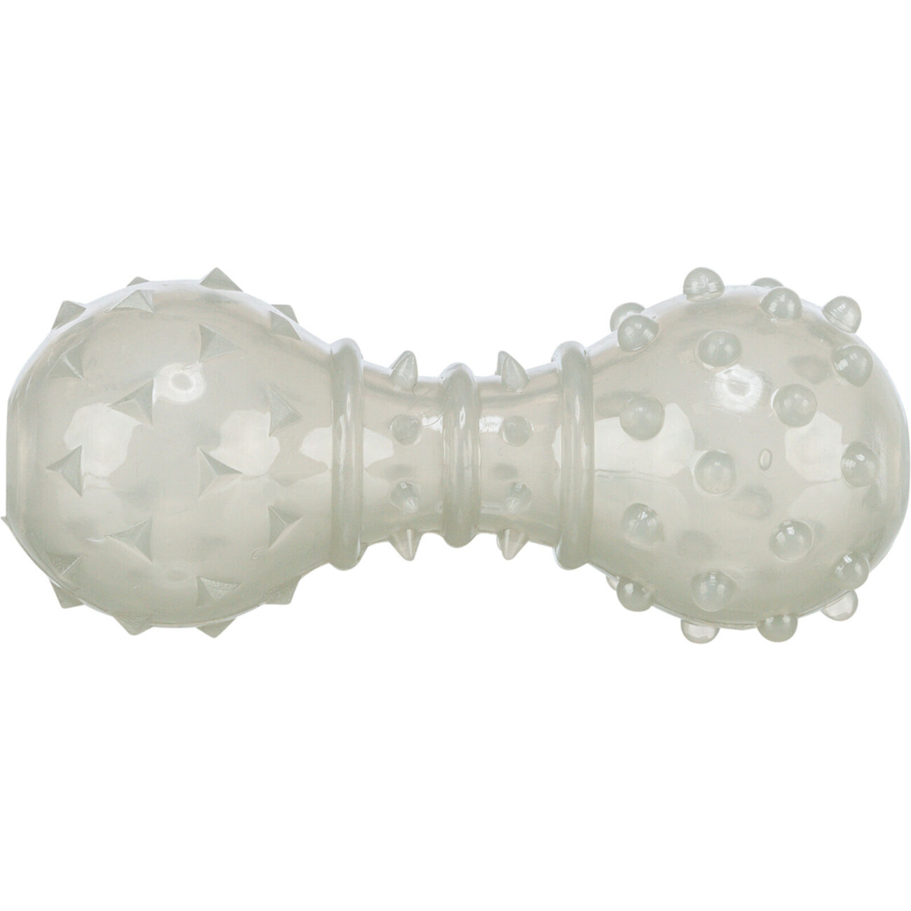 Snack-Hantel Hundespielzeug aus TPR Gummi Bild 2