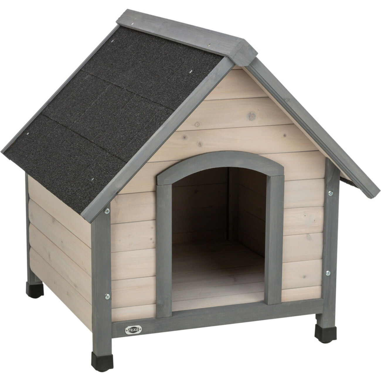 natura Hundehütte Cottage mit Satteldach Bild 1