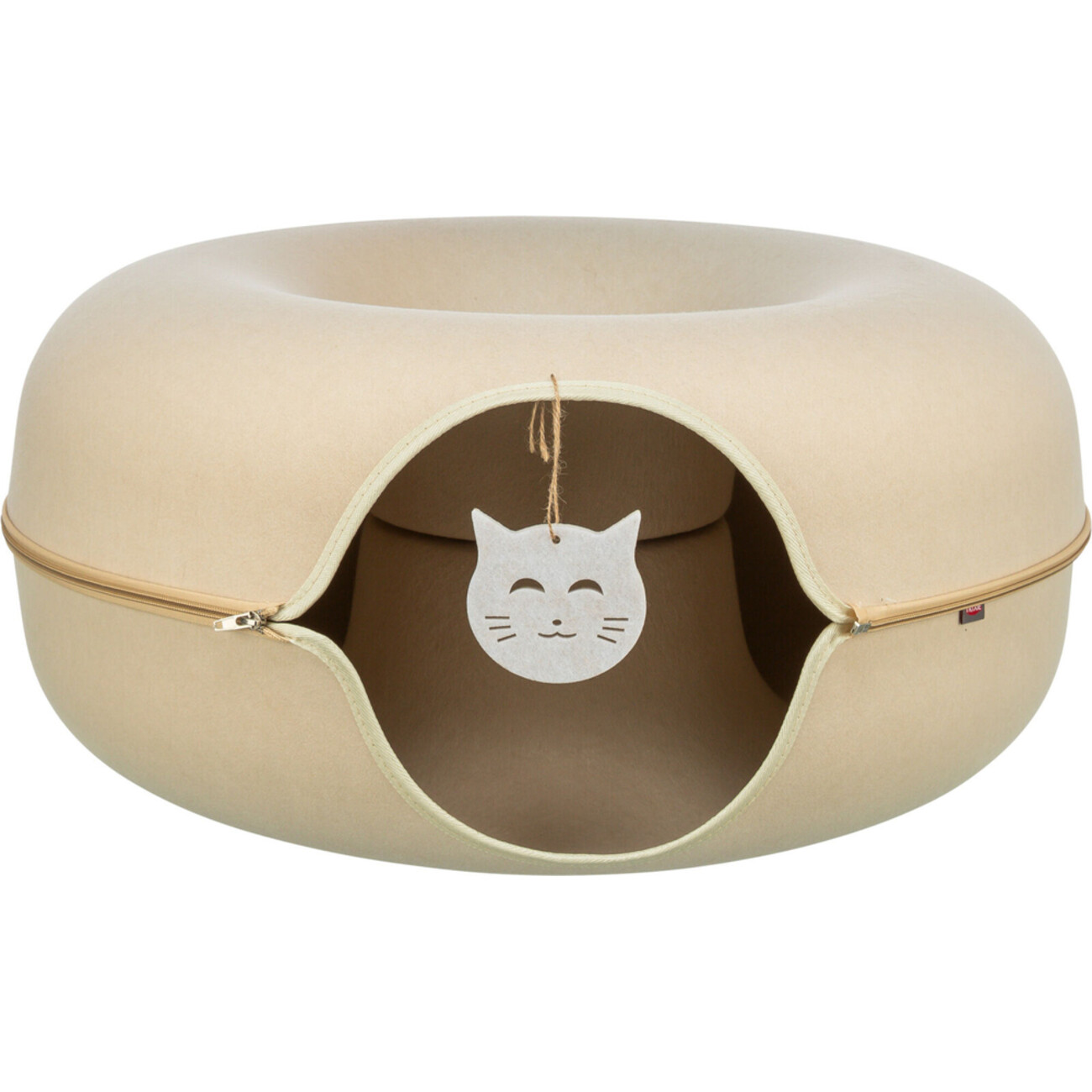 TRIXIE Spieldonut für Katzen - Kuscheliges Spielzeug & Rückzugsort Bild 6