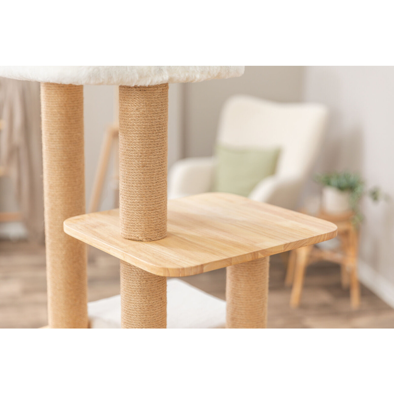 Kratzbaum Thiago aus Holz Bild 8