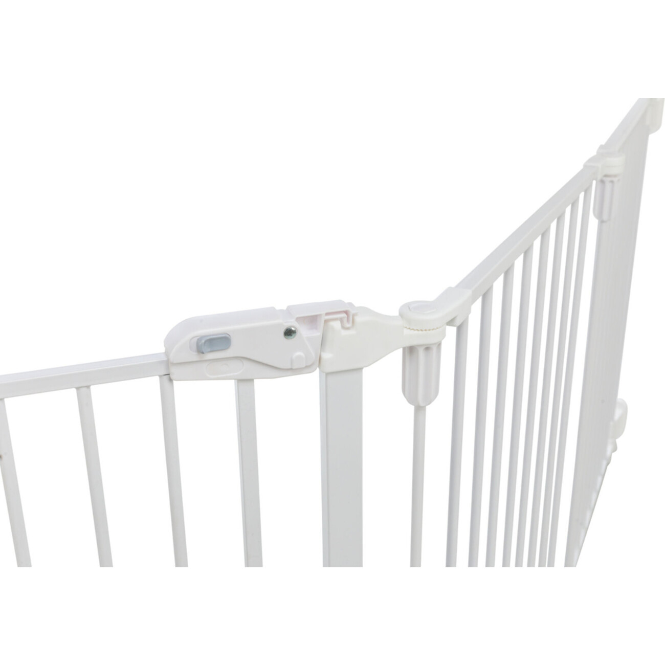 Absperrgitter, 5 Elemente, mit Tür, 62,5–300 × 76,5 cm Bild 4