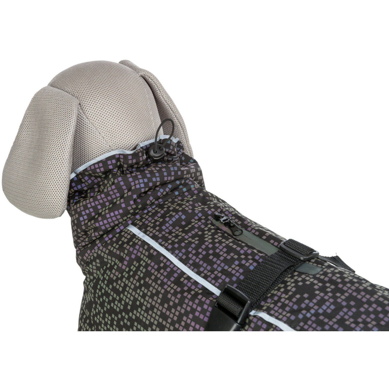 Hundemantel Limoux Reflect, aus vollflächig reflektierendes Material Bild 4