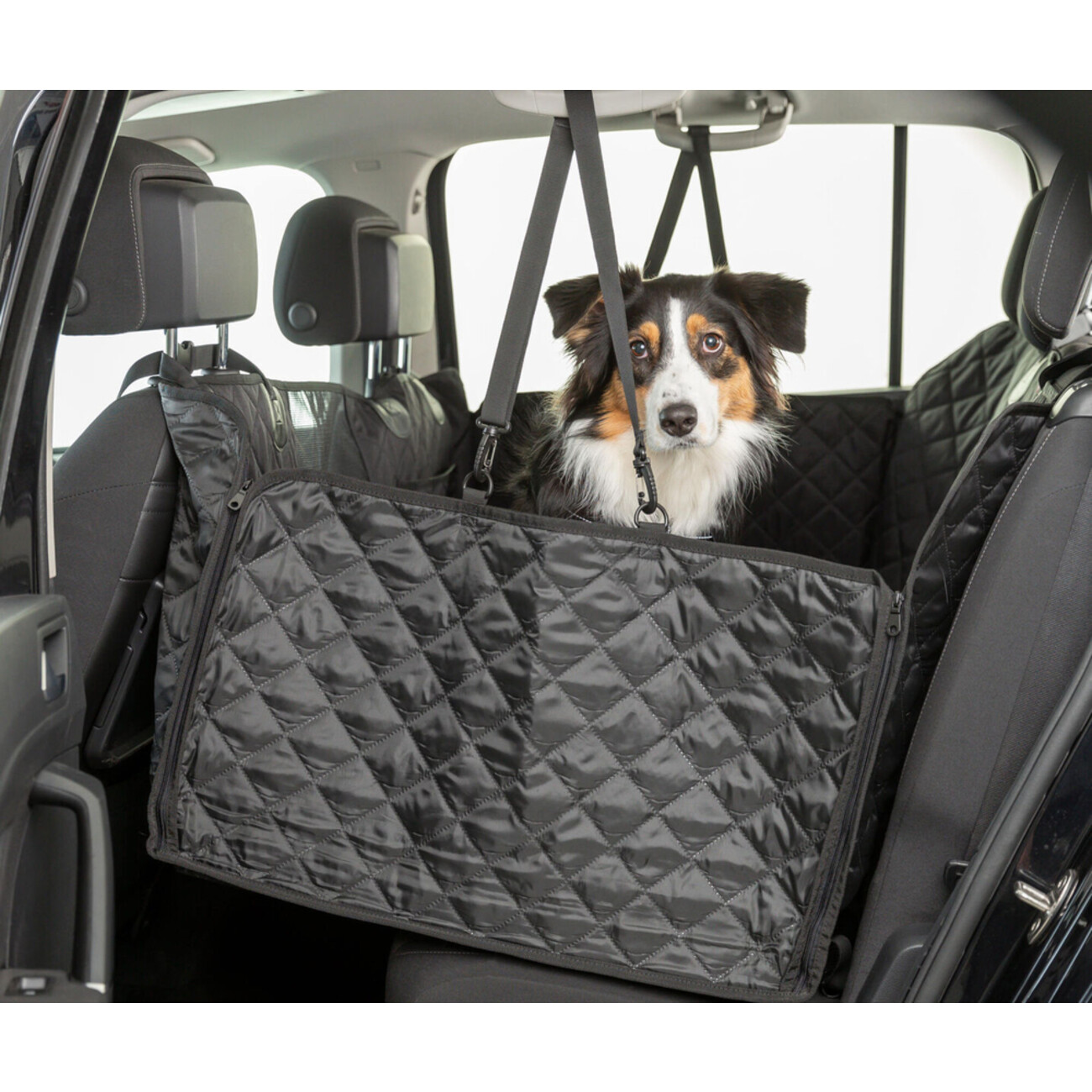 Auto-Schondecke mit Platten zur Verlängerung der Liegefläche Bild 4