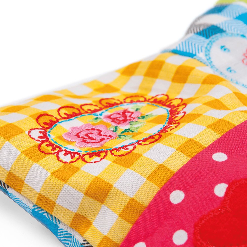 Patchwork Katzenspielkissen Bild 9