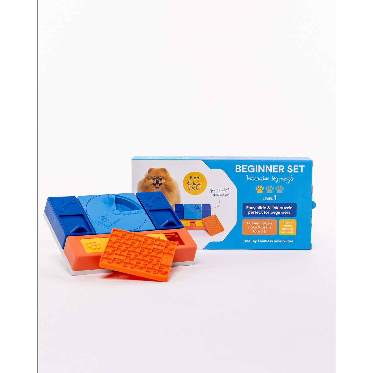 Interaktives Hunde Leckerlie Spielzeug mit individuellen Kombinations Möglichkeiten Bild 10