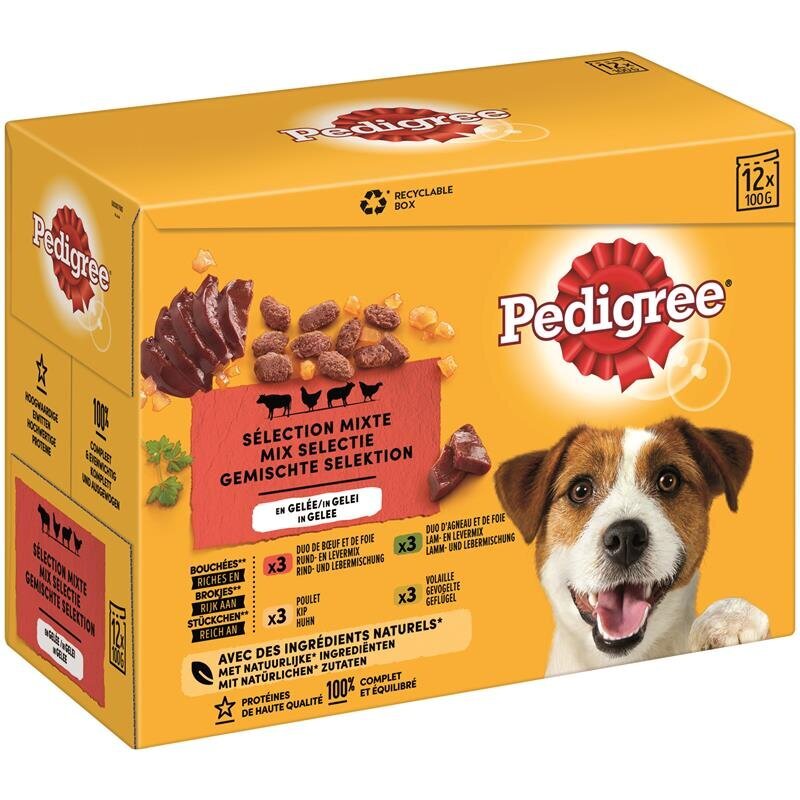 Pedigree Hundefutter Adult im Nassfutter Multipack Bild 2
