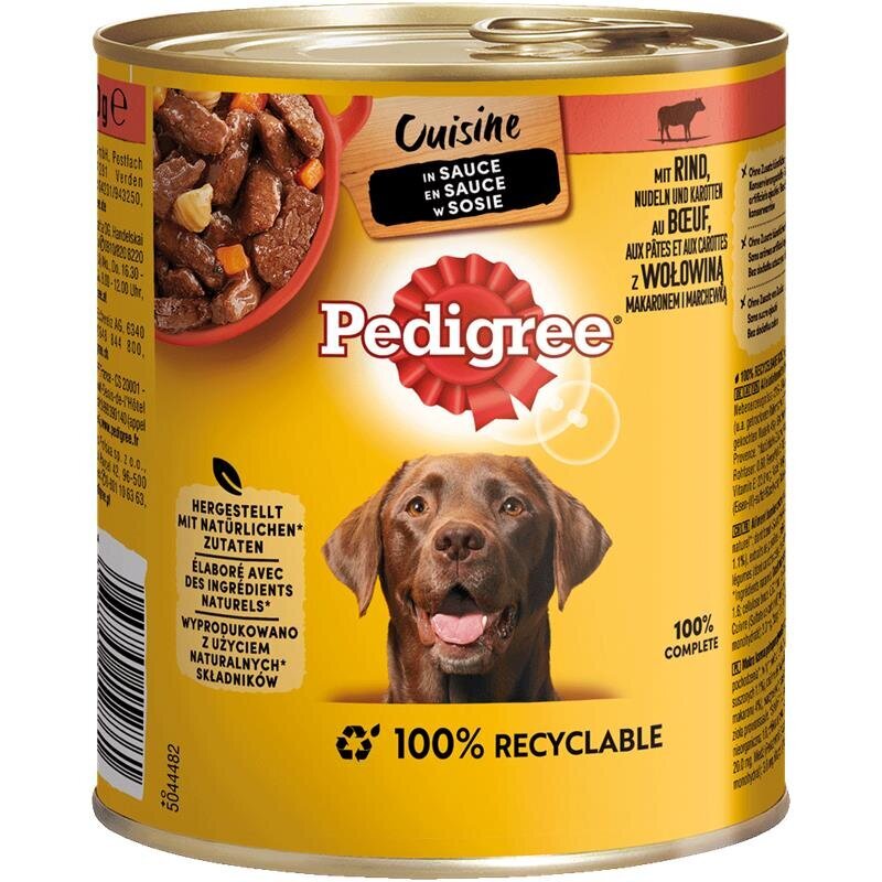 Pedigree Hundefutter Dose Cuisine | Pedigree | tiierisch.de