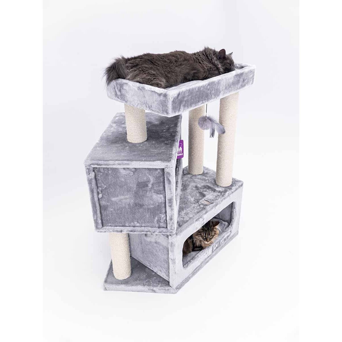 Kratzbaum Mansion mit Höhlen Bild 6