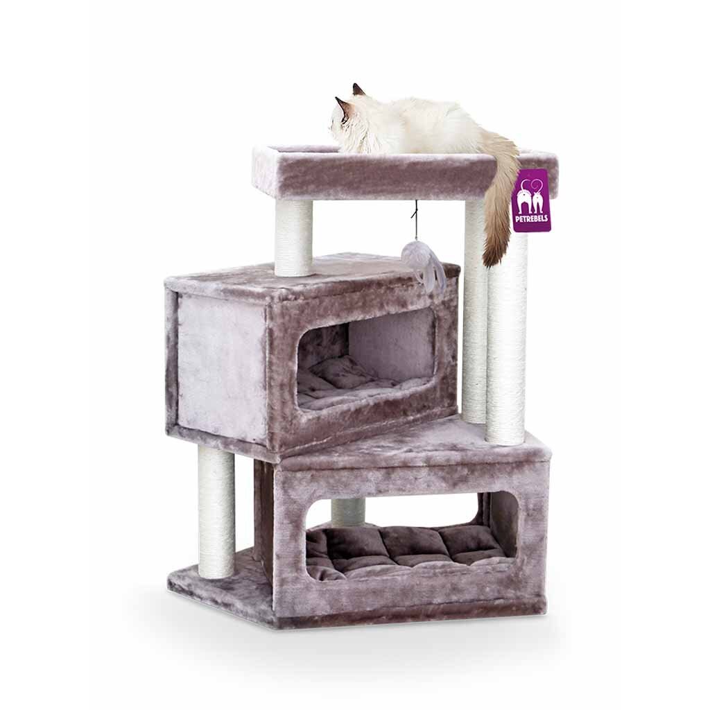 Kratzbaum Mansion mit Höhlen Bild 9