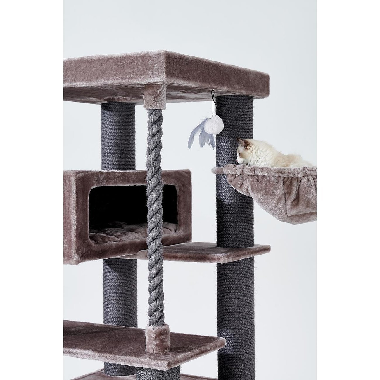 Quadratischer Kratzbaum Turnpike 190 Bild 5