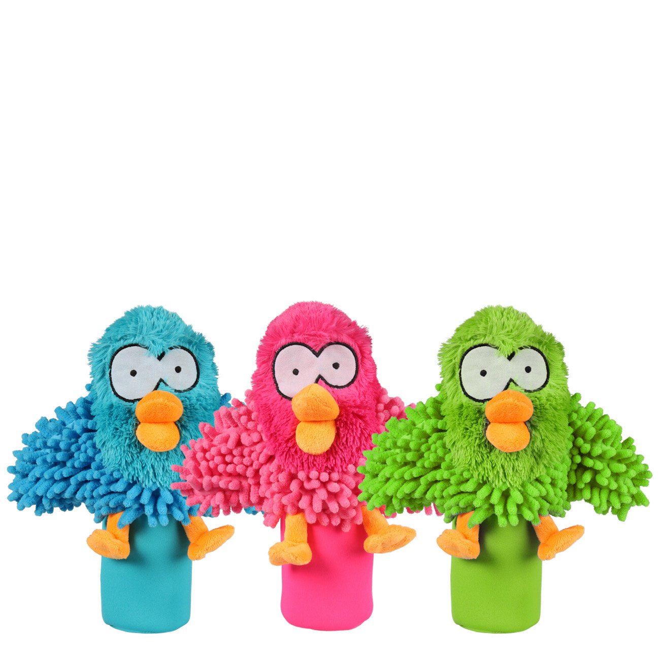 Plüsch Eule Hundespielzeug mit Kunststoffflasche Bild 2