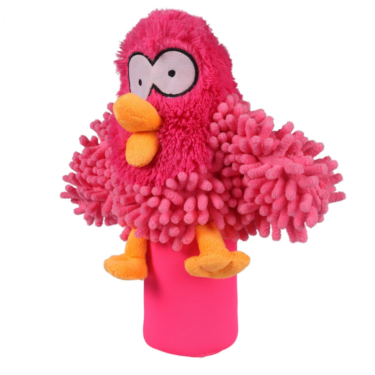 Plüsch Eule Hundespielzeug mit Kunststoffflasche Bild 4