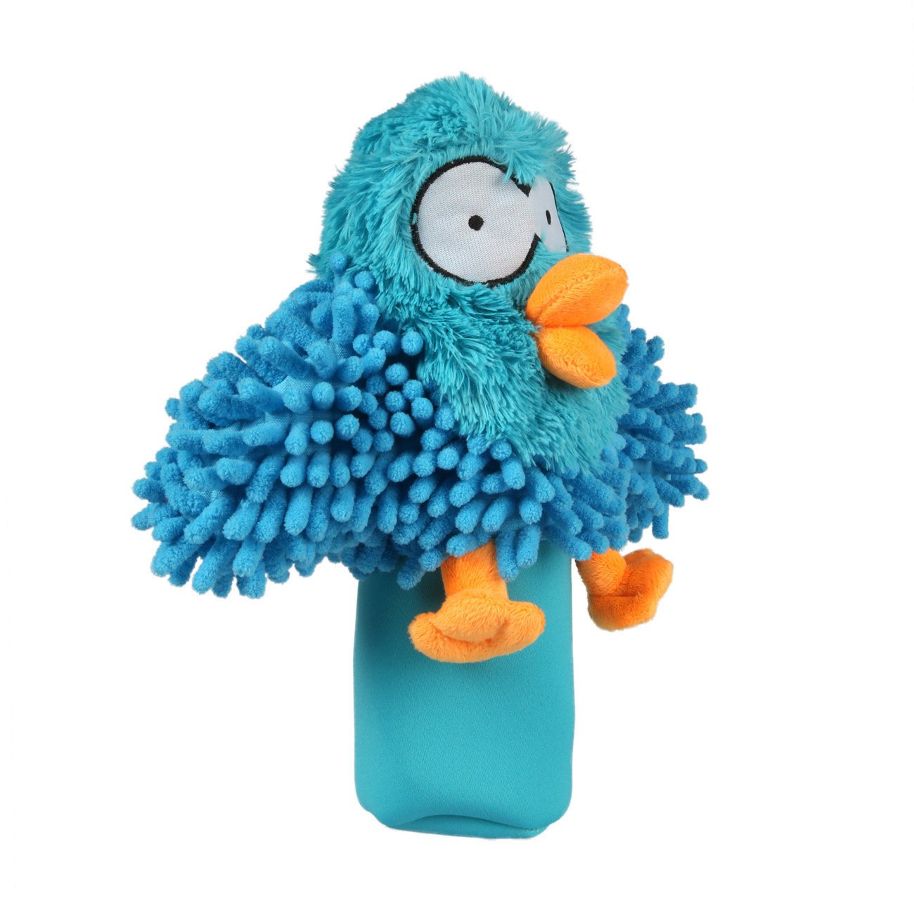 Plüsch Eule Hundespielzeug mit Kunststoffflasche Bild 7