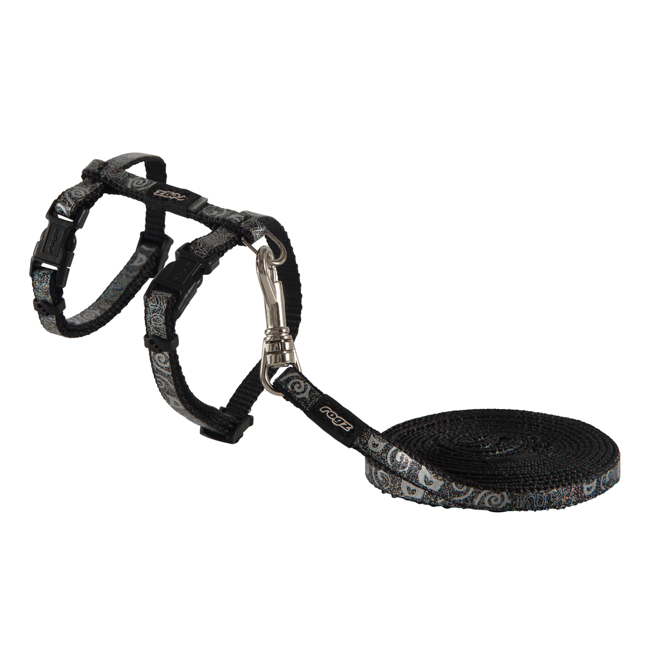 Sparklecat - Glitzer-Katzengeschirr mit Leine Bild 1