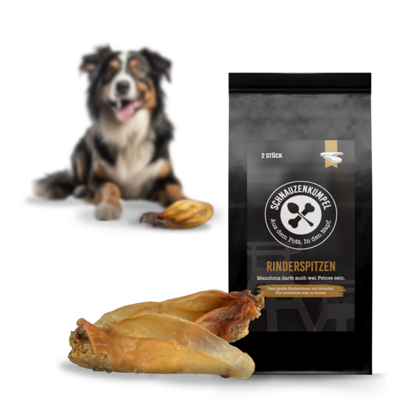 Rinderspitzen, Kauartikel für Hunde Bild 1