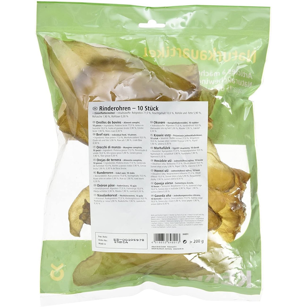 Rinderohren für Hunde Bild 2