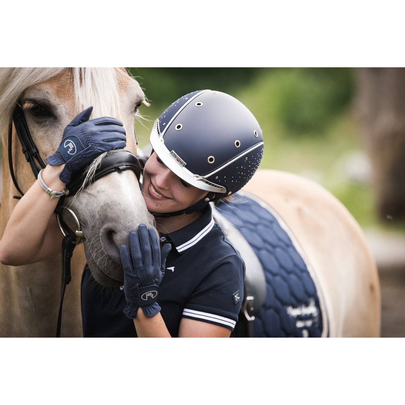 Roeckl glitzer Reithandschuh Lisboa Bild 4