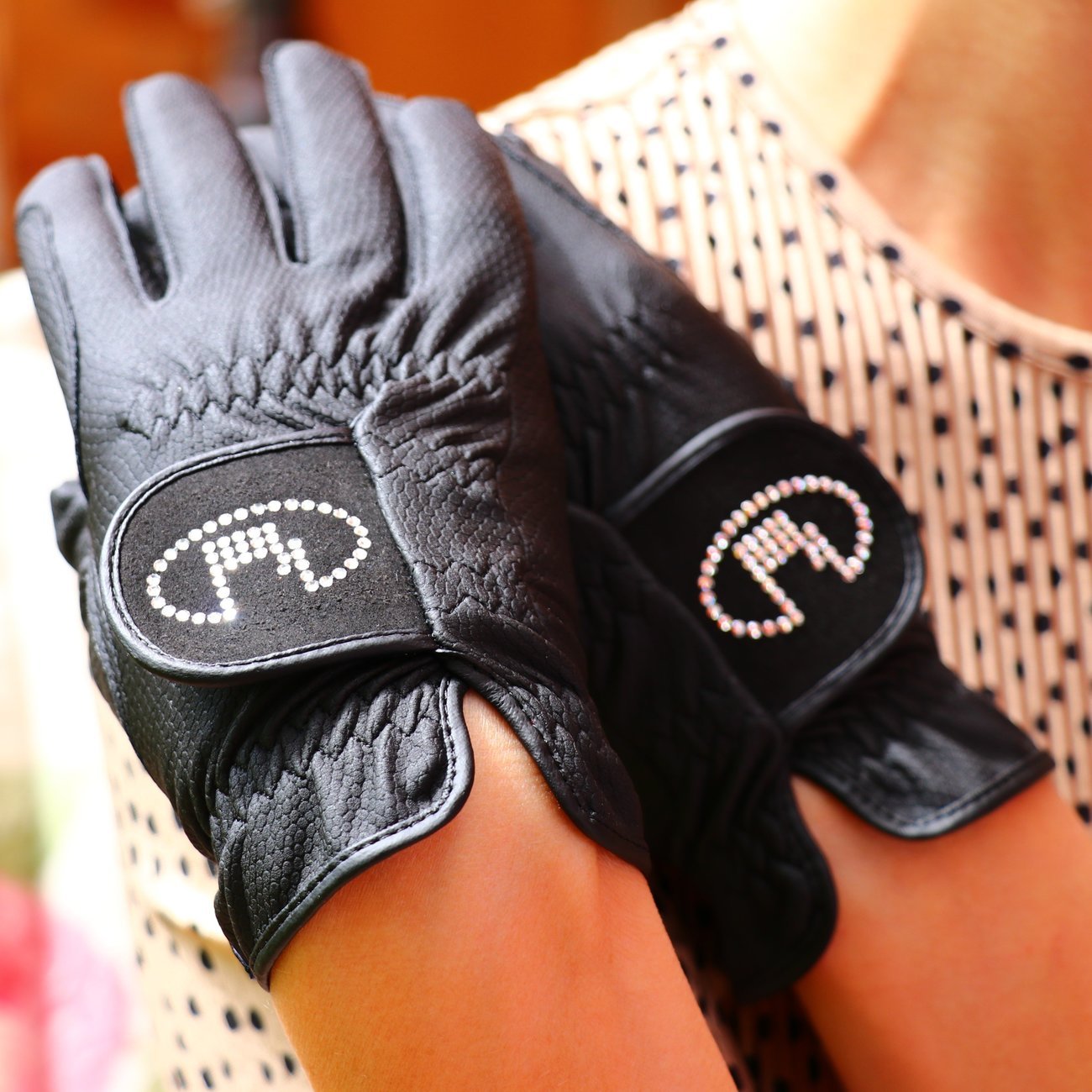 Roeckl glitzer Reithandschuh Lisboa Bild 3