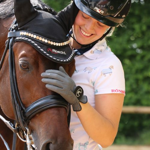 Roeckl glitzer Reithandschuh Lisboa Bild 2