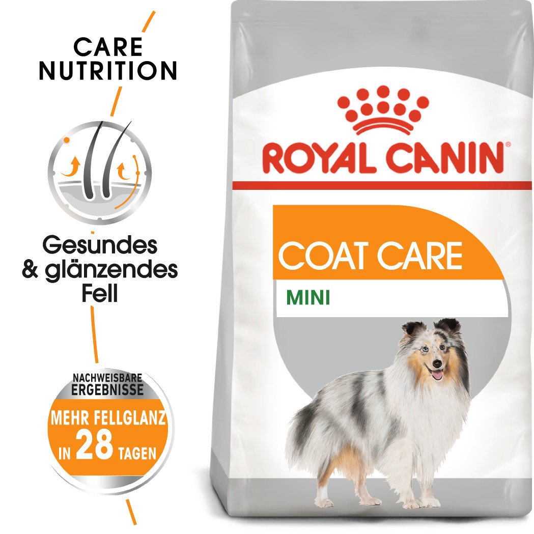 Royal Canin CCN Coat Care Mini Trockenfutter für kleine Hunde für glänzendes Fell Bild 2