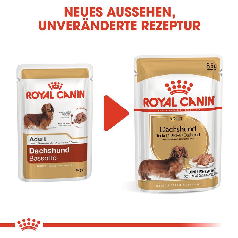 Royal Canin Dachshund Adult Hundefutter nass für Dackel Bild 8