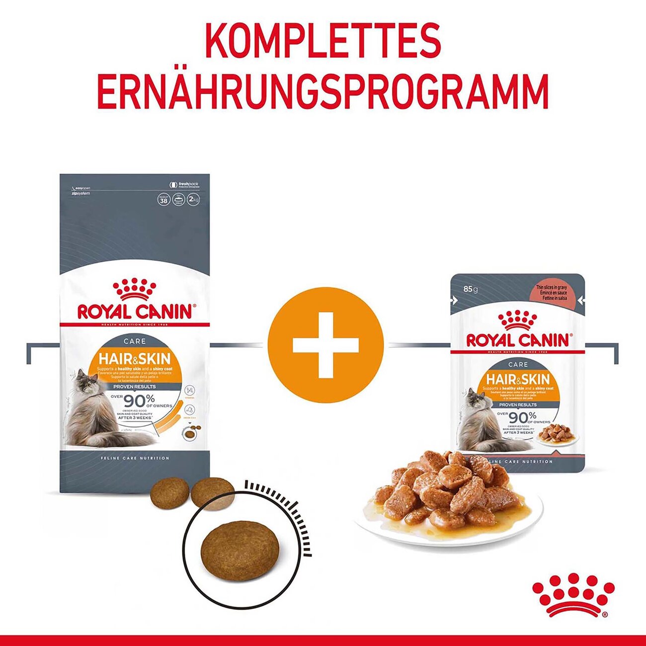 Royal Canin Hair & Skin Care Katzenfutter trocken für gesundes Fell Bild 5