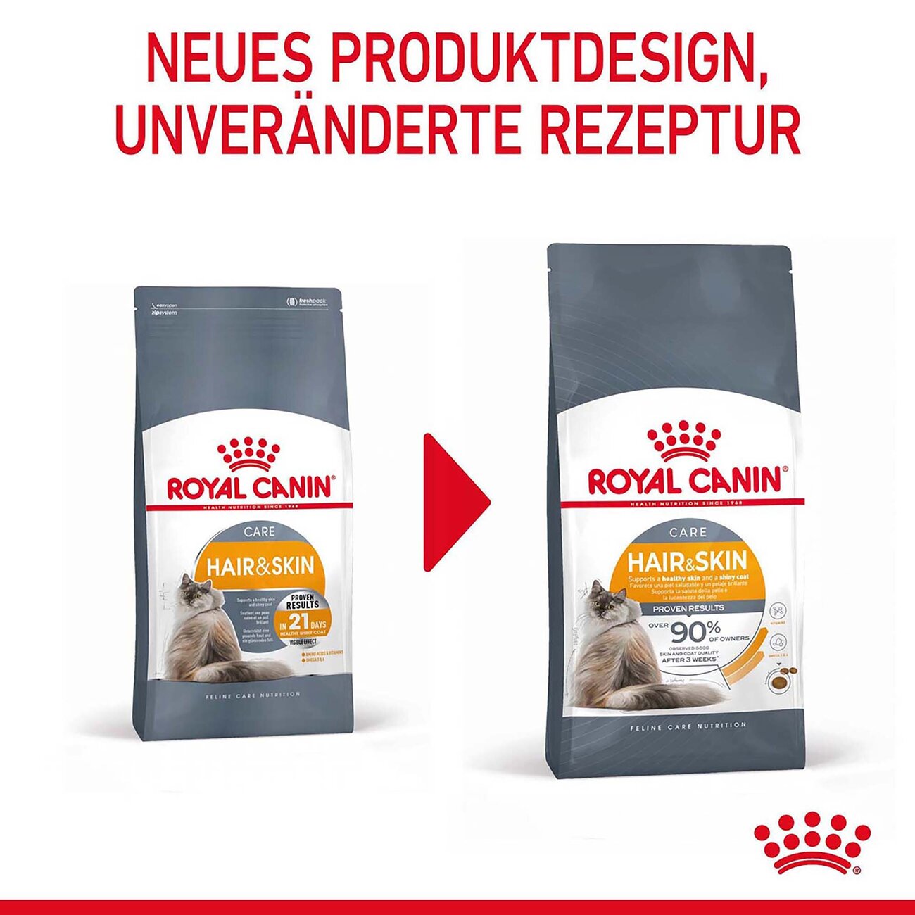 Royal Canin Hair & Skin Care Katzenfutter trocken für gesundes Fell Bild 3