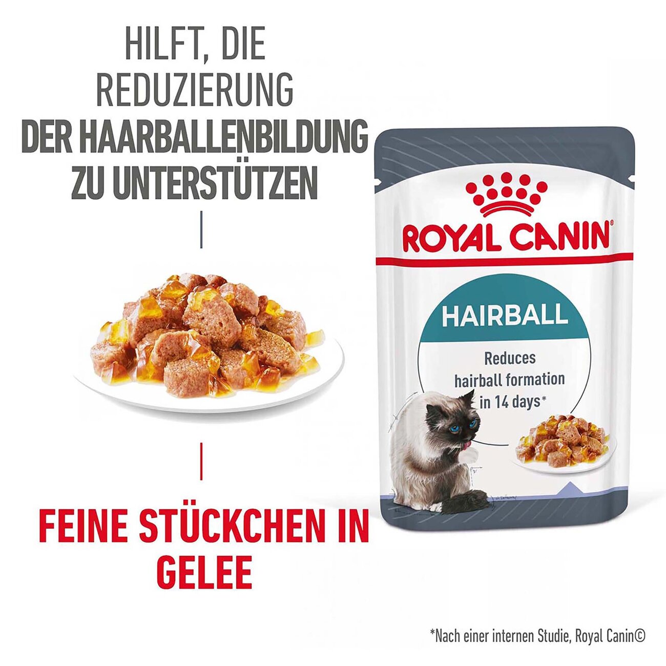 Royal Canin Hairball Care Katzenfutter nass gegen Haarballen Bild 9