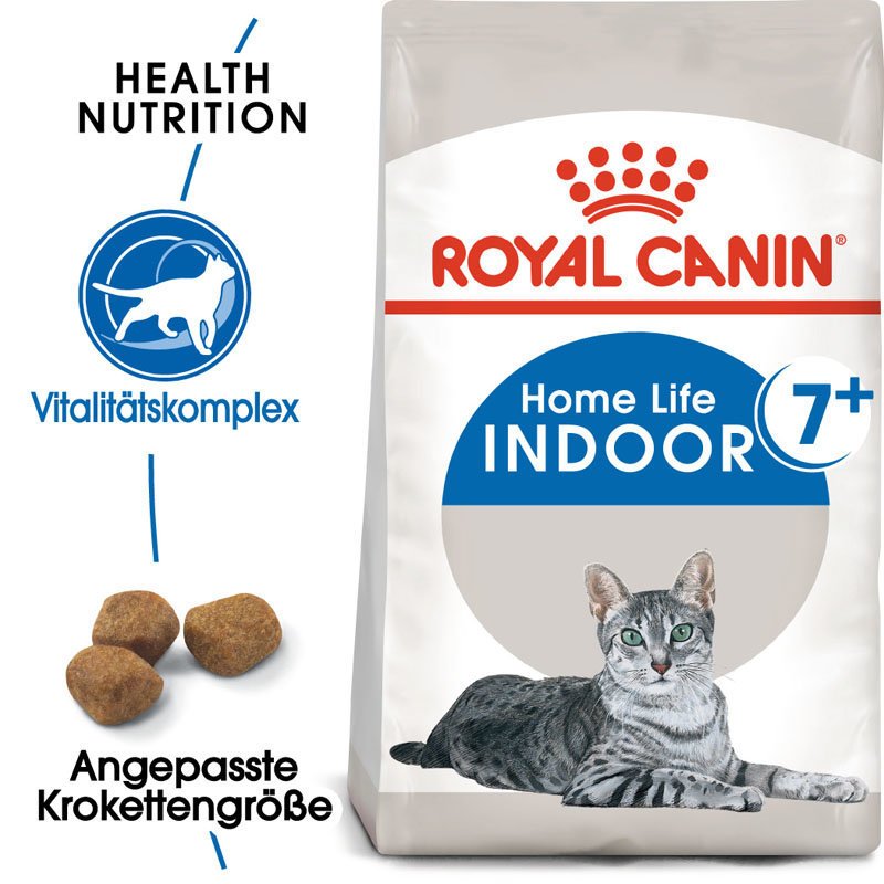 Royal Canin INDOOR 7+ Trockenfutter für ältere Wohnungskatzen Bild 2