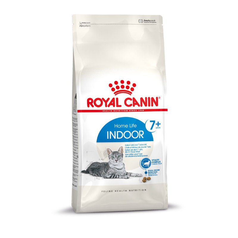 Royal Canin INDOOR 7+ Trockenfutter für ältere Wohnungskatzen Bild 1