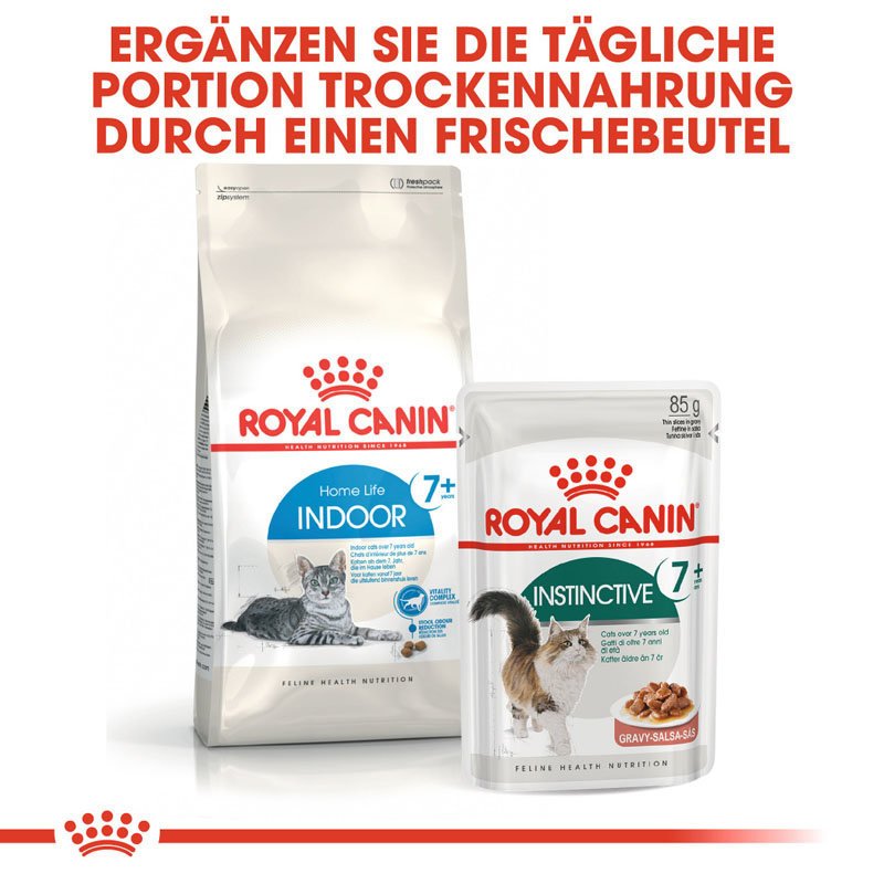 Royal Canin INDOOR 7+ Trockenfutter für ältere Wohnungskatzen Bild 6