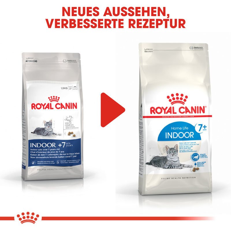 Royal Canin INDOOR 7+ Trockenfutter für ältere Wohnungskatzen Bild 7