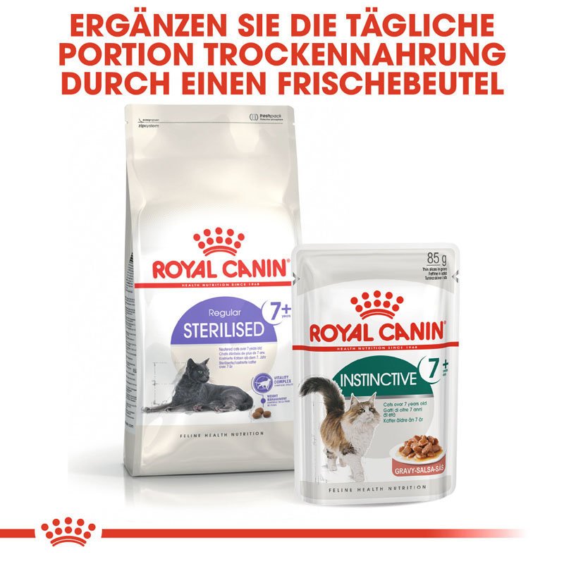 Royal Canin Instinctive 7+ Nassfutter in Soße für ältere Katzen Bild 7