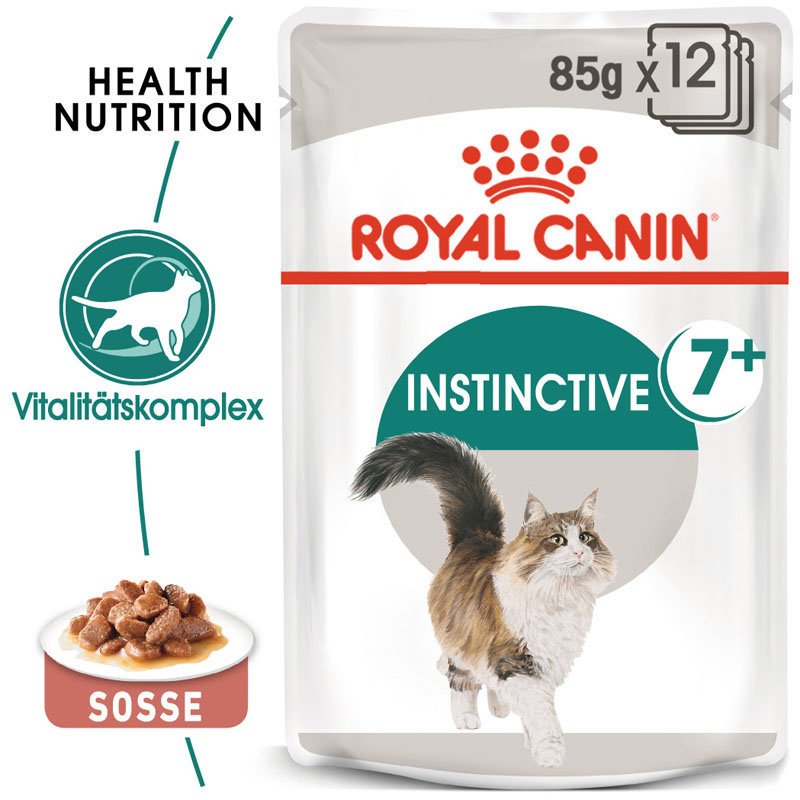 Royal Canin Instinctive 7+ Nassfutter in Soße für ältere Katzen Bild 2