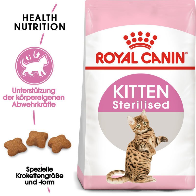 Royal Canin KITTEN Sterilised Kittenfutter für kastrierte Kätzchen Bild 2