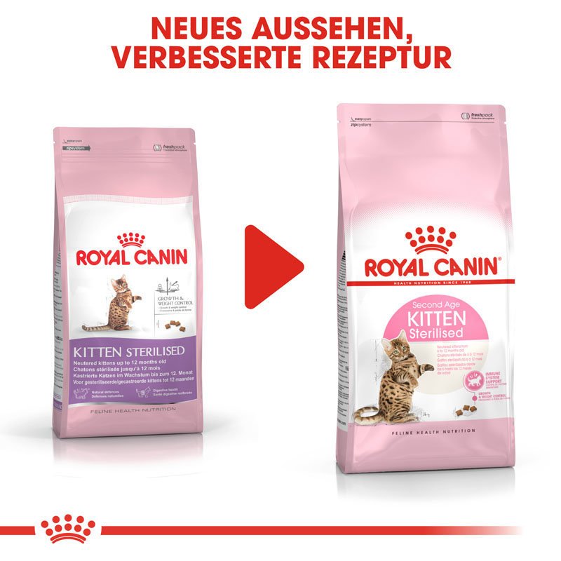 Royal Canin KITTEN Sterilised Kittenfutter für kastrierte Kätzchen Bild 7
