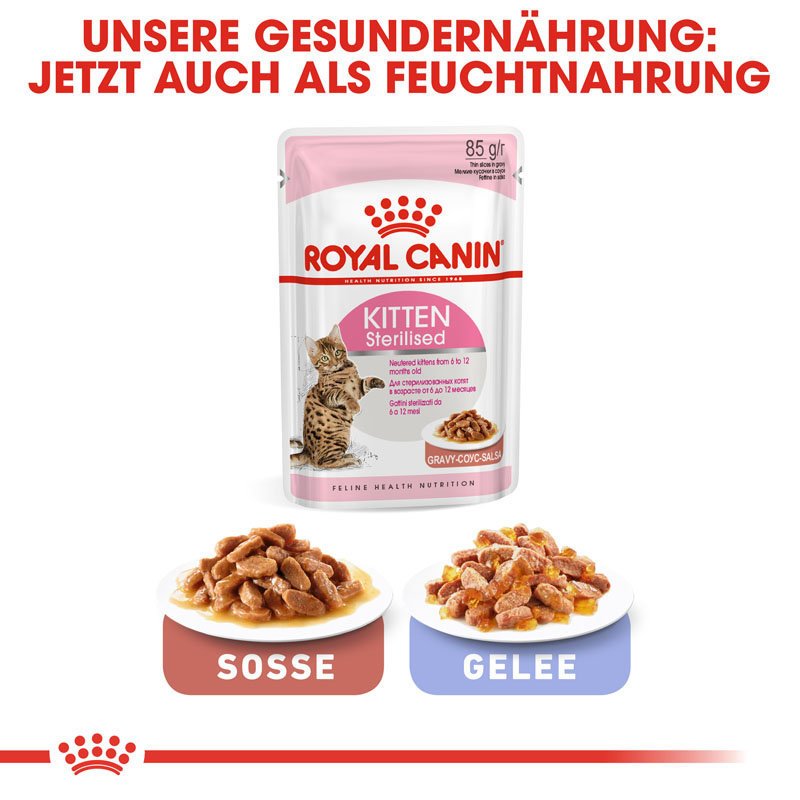Royal Canin KITTEN Sterilised Kittenfutter für kastrierte Kätzchen Bild 8