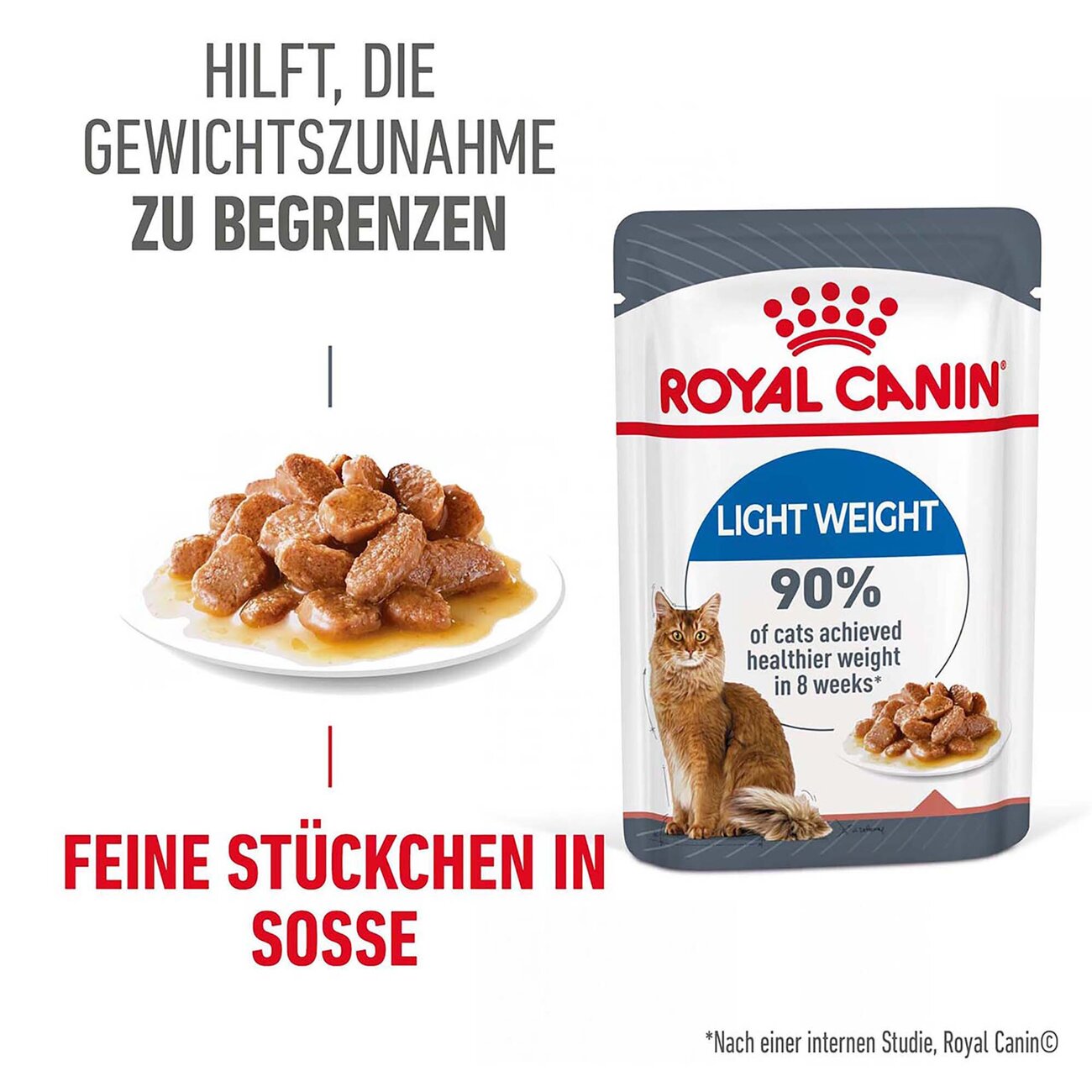 Royal Canin Light Weight Care Nassfutter für übergewichtige Katzen Bild 2