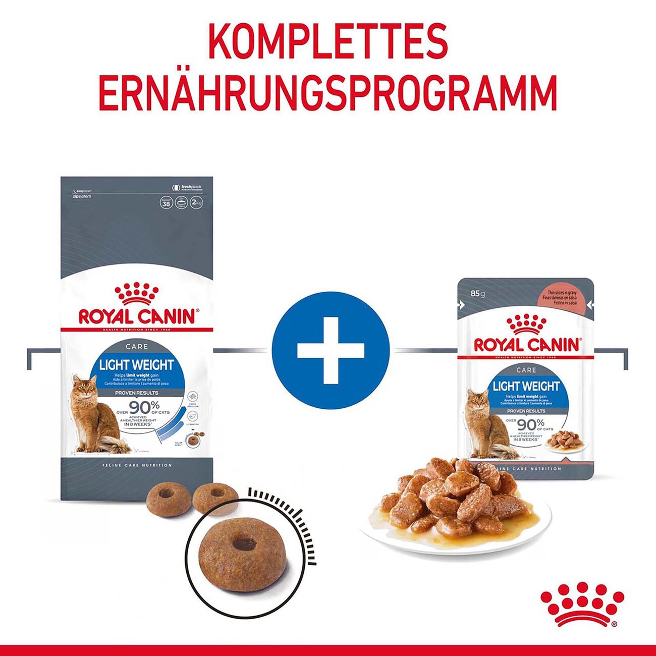 Royal Canin Light Weight Care Nassfutter für übergewichtige Katzen Bild 5