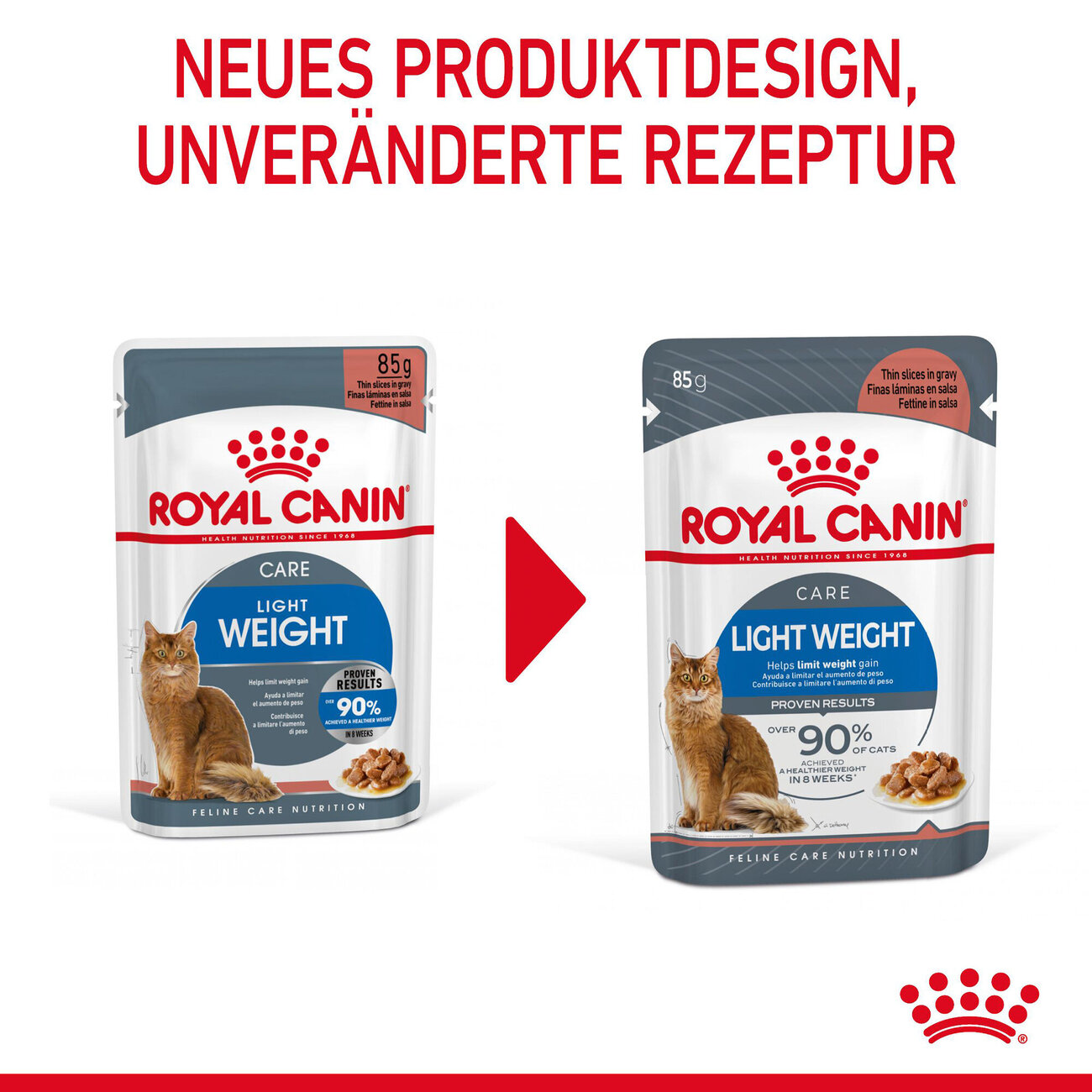 Royal Canin Light Weight Care Nassfutter für übergewichtige Katzen Bild 3
