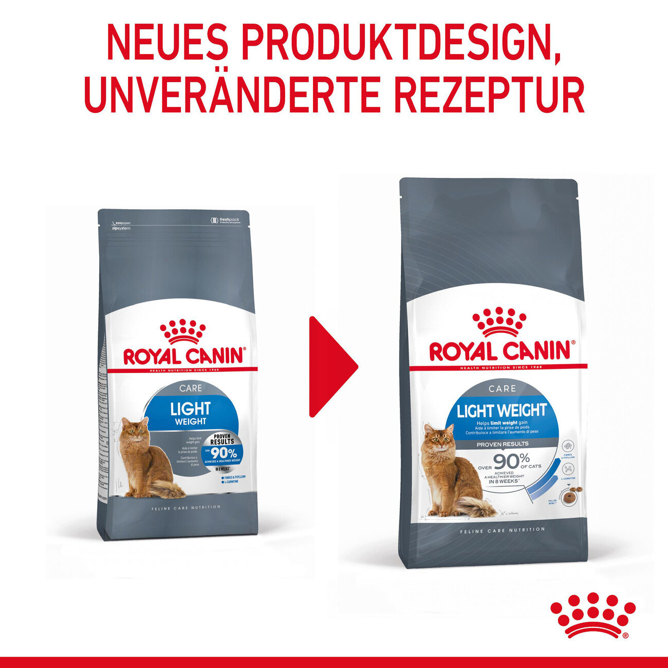 Royal Canin Light Weight Care Trockenfutter für übergewichtige Katzen Bild 3