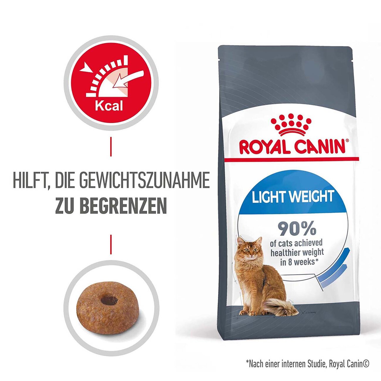 Royal Canin Light Weight Care Trockenfutter für übergewichtige Katzen Bild 2