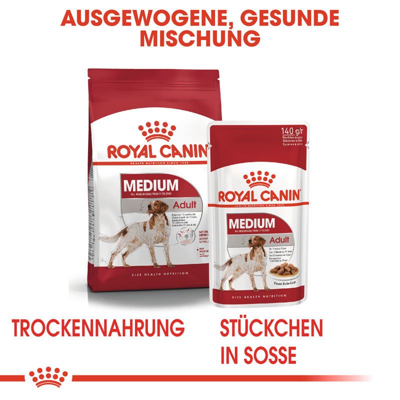 Royal Canin Medium Adult Nassfutter für mittelgroße Hunde Bild 8