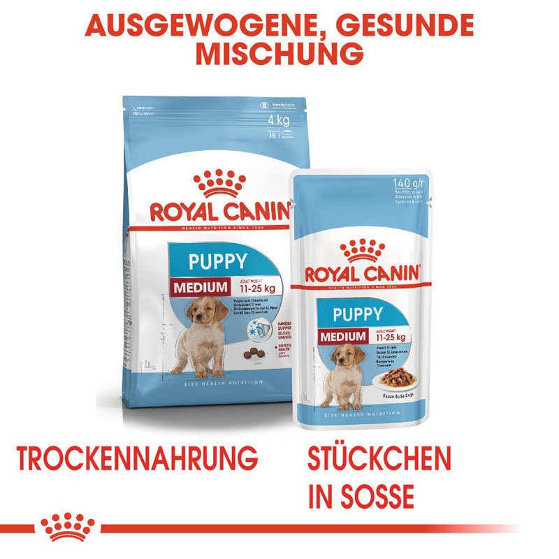 Royal Canin Medium Puppy Welpenfutter nass für mittelgroße Hunde Bild 6