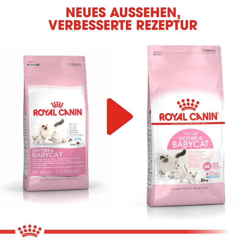 Royal Canin MOTHER & BABYCAT Katzenfutter für tragende Katzen und Kitten Bild 7