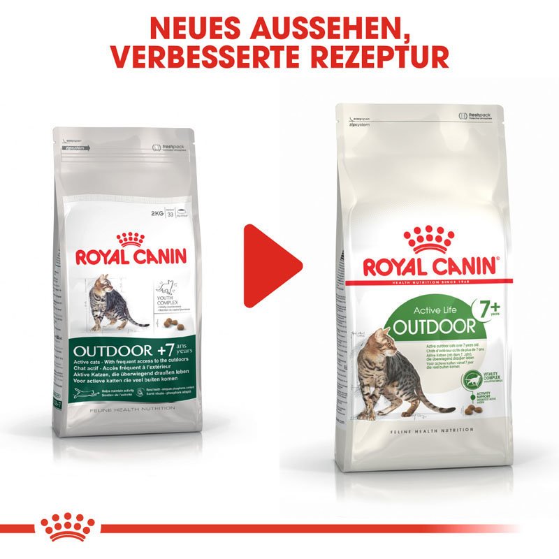 Royal Canin Outdoor 7+ Katzenfutter trocken für ältere Freigänger Bild 7