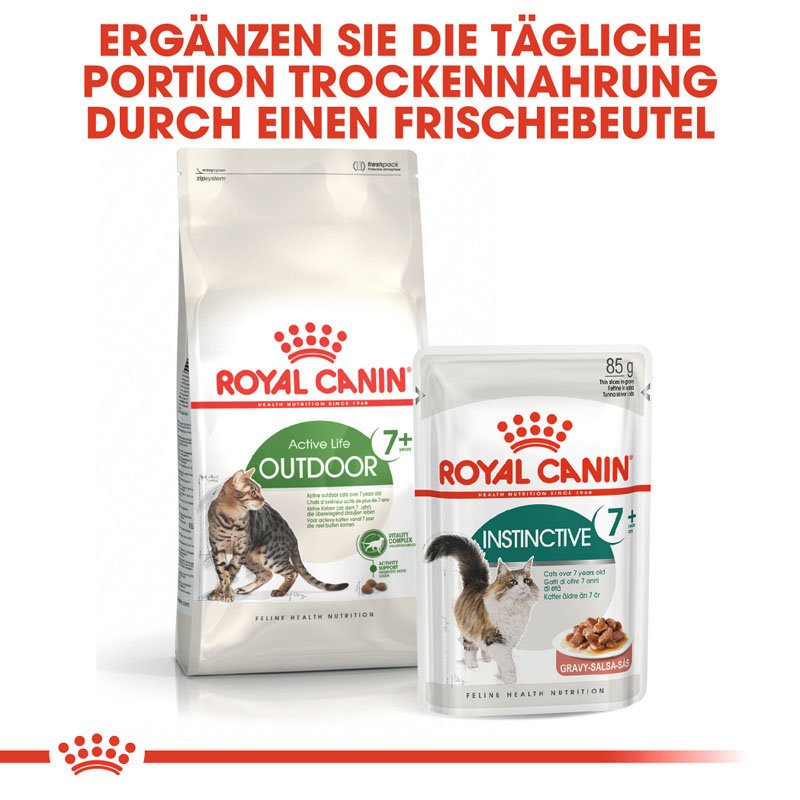 Royal Canin Outdoor 7+ Katzenfutter trocken für ältere Freigänger Bild 6