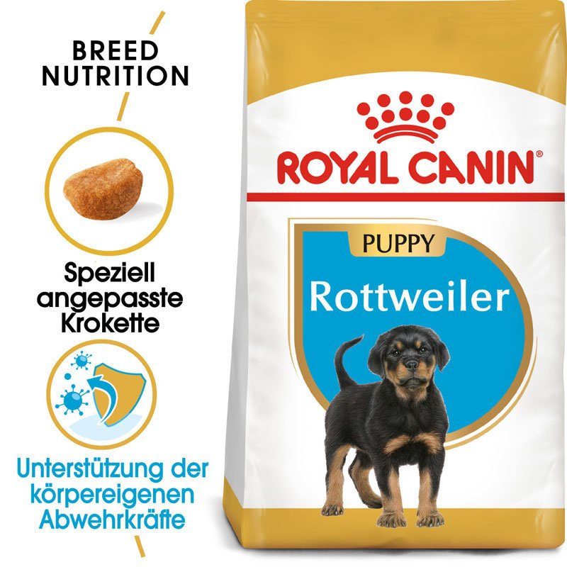 Royal Canin Rottweiler Puppy  Hunde Welpenfutter trocken Bild 2