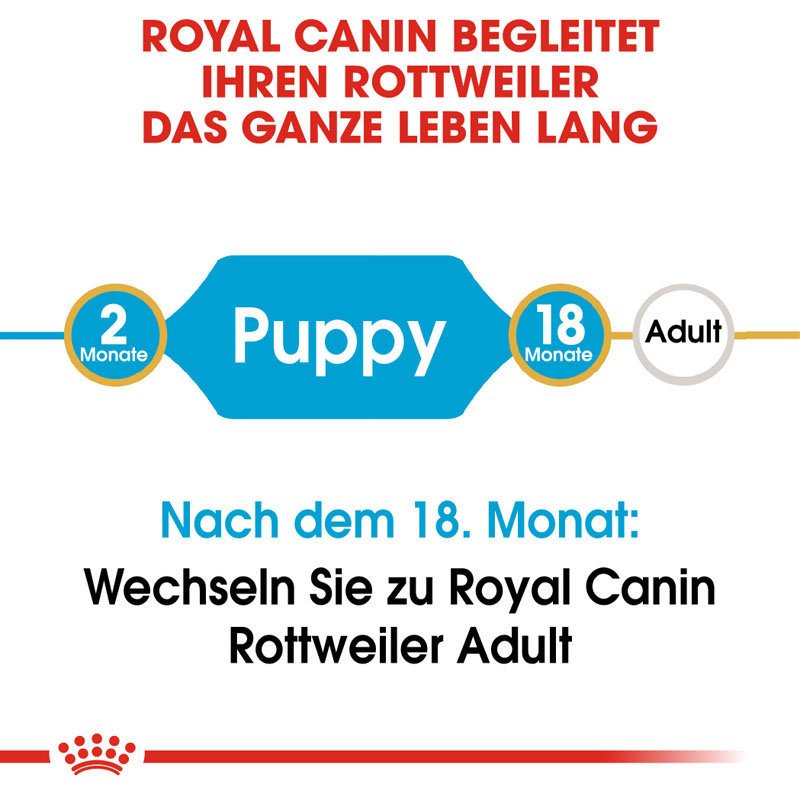 Royal Canin Rottweiler Puppy  Hunde Welpenfutter trocken Bild 5