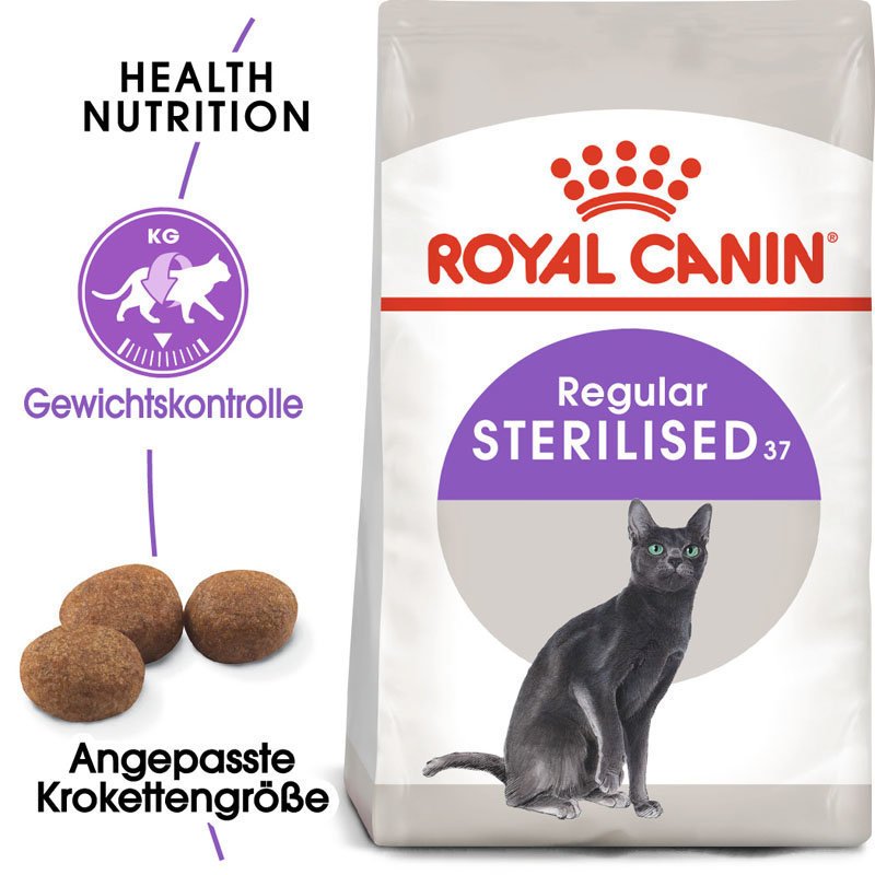 Royal Canin Sterilised Trockenfutter für kastrierte Katzen Bild 2